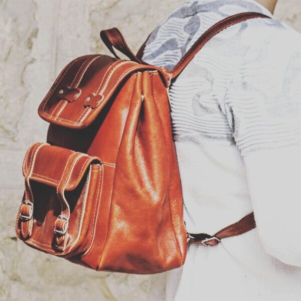 Leather Backpack